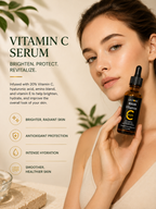 Vitamin C & E Brightening Serum — Glow & Antioxidant Defense