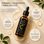 Vitamin C & E Brightening Serum — Glow & Antioxidant Defense