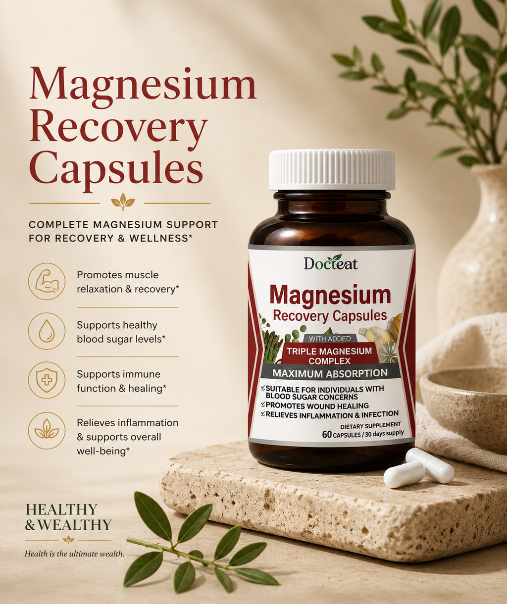 Triple Magnesium Complex — Repair & Recovery Capsules